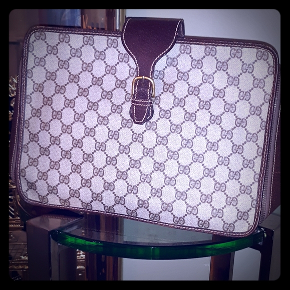 Gucci Clutch - 10 inches wide and 7.5 inches in height. - Picture 1 of 12